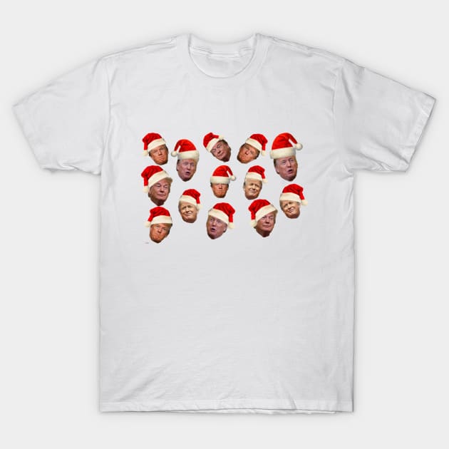 Donald Trump Christmas T-Shirt by reesea